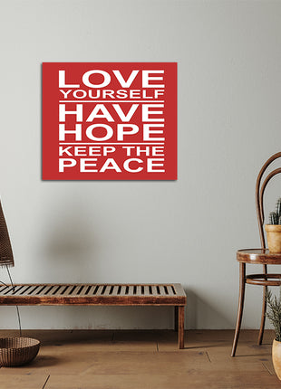 Love Hope And Peace AOA14200