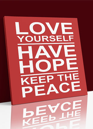 Love Hope And Peace AOA14200